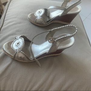 Silver Jack Rogers Wedges